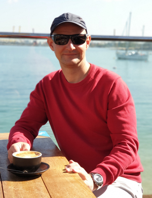 Andrew Sorokin, founder of Antratel Pty Limited and the guide who writes the tours