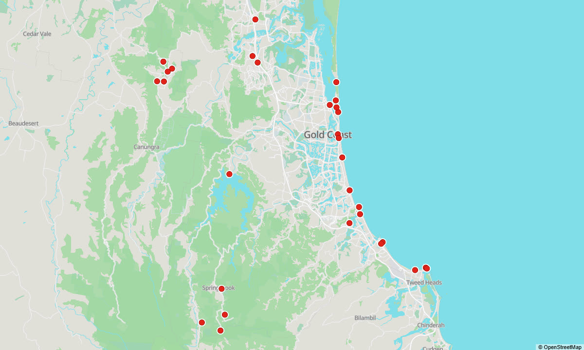 Gold Coast: every place on the map - the whole guide