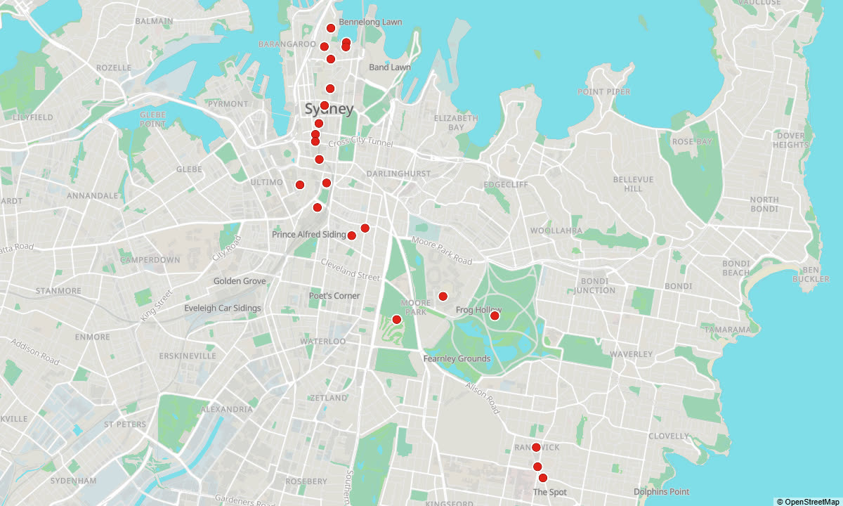 Sydney Light Rail: every place on the map - the whole guide